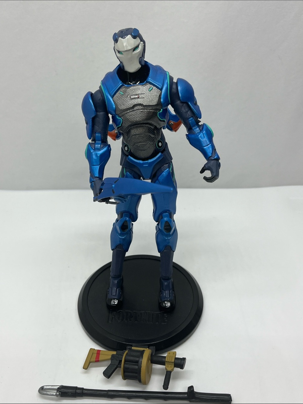 Fortnite Carbide Blue Action Figure with Accessories